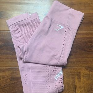 Pink gum shark leggings